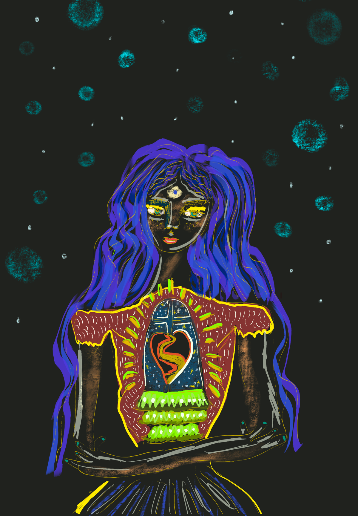 An Inner Ritual Under the Light of the Moon